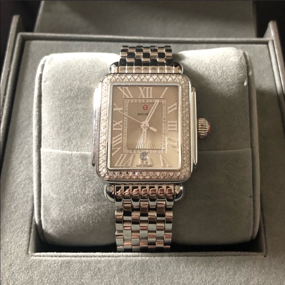 Michele Deco Madison Diamond Watch